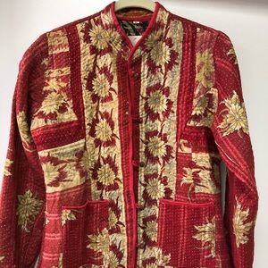 Vintage Boho Gypsy Style Kantha Jacket from India